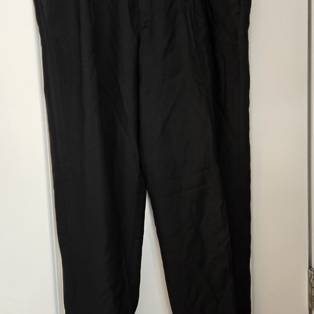 Versace Men's Black Chinos